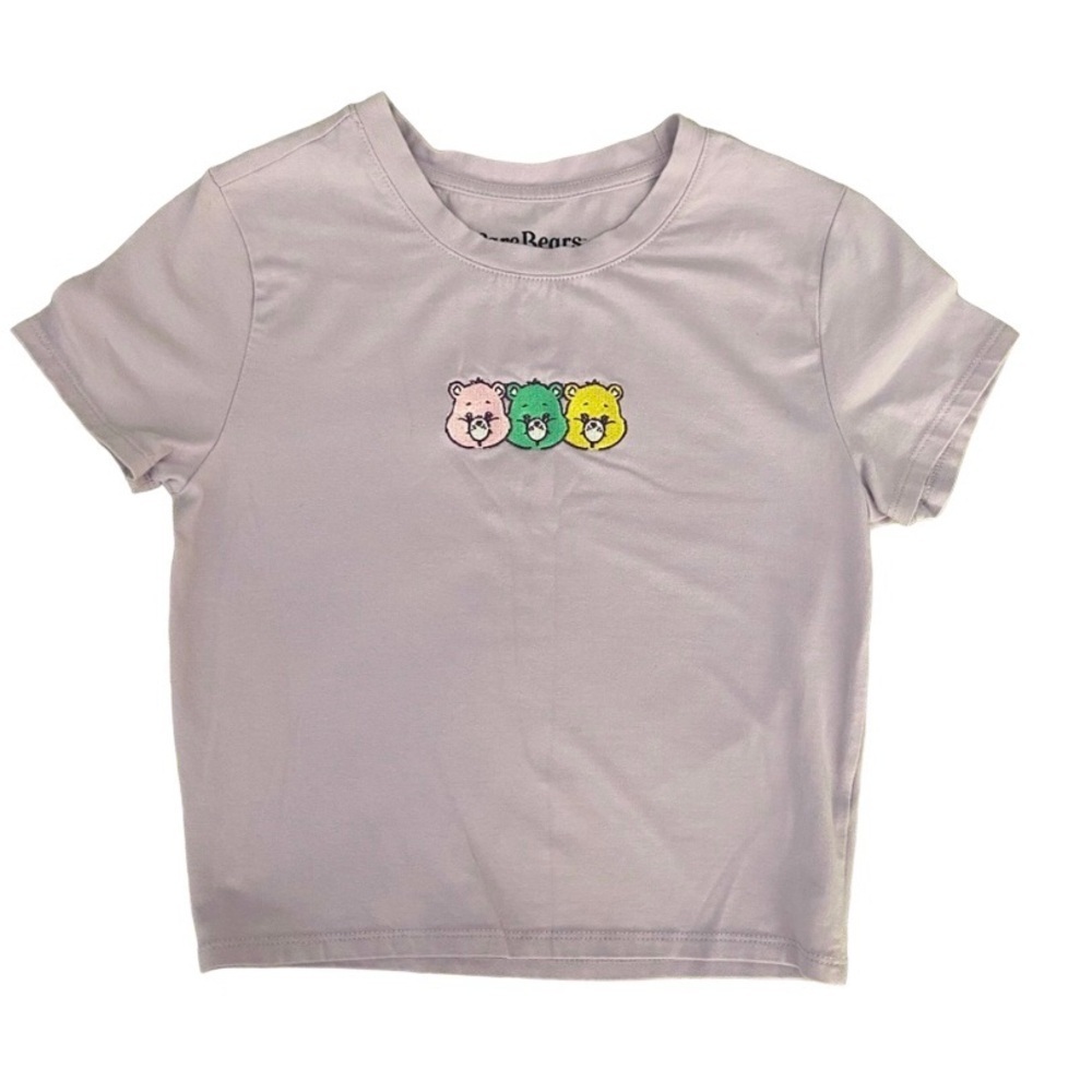 FOREVER 21 SIZE SMALL GIRLS LAVENDER CARE BEAR TOP